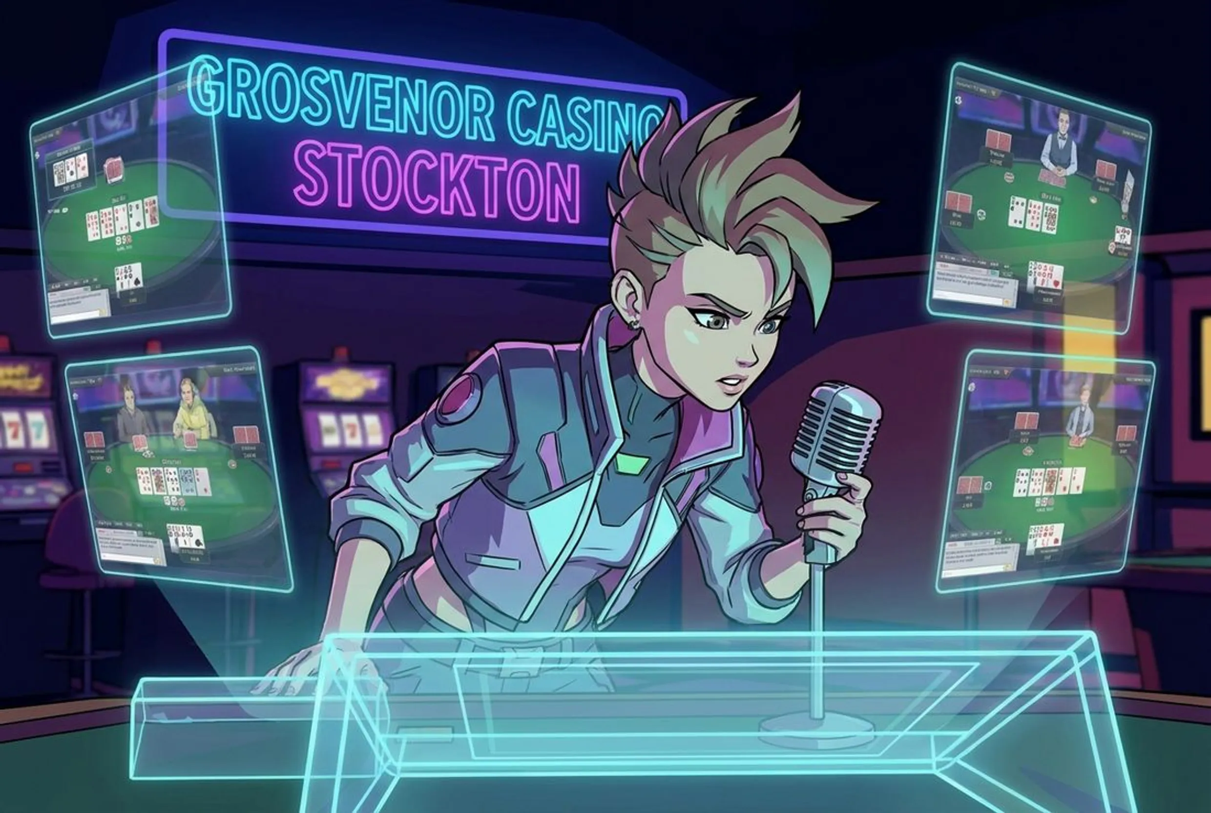 Live dealer casino games — Grosvenor Casino Stockton